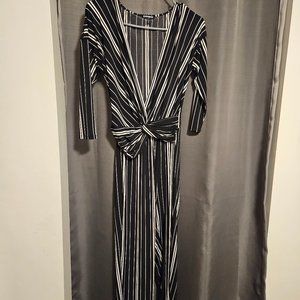 Stripe jumpsuit